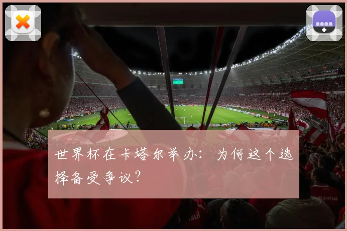 世界杯在卡塔尔举办:为何这个选择备受争议?
